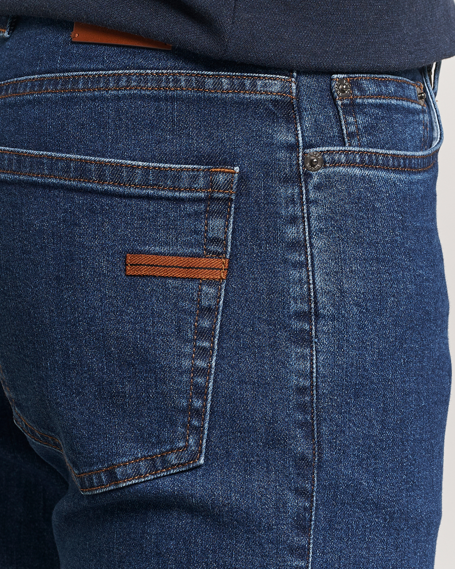 Mies | Farkut | Zegna | 5-Pocket Denim Jeans Stone Washed