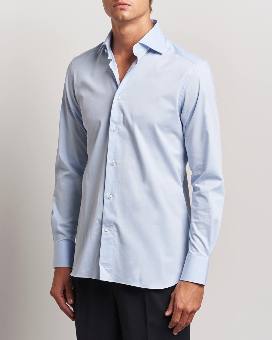 Mies | Kauluspaidat | Zegna | Slim Fit Dress Shirt Light Blue