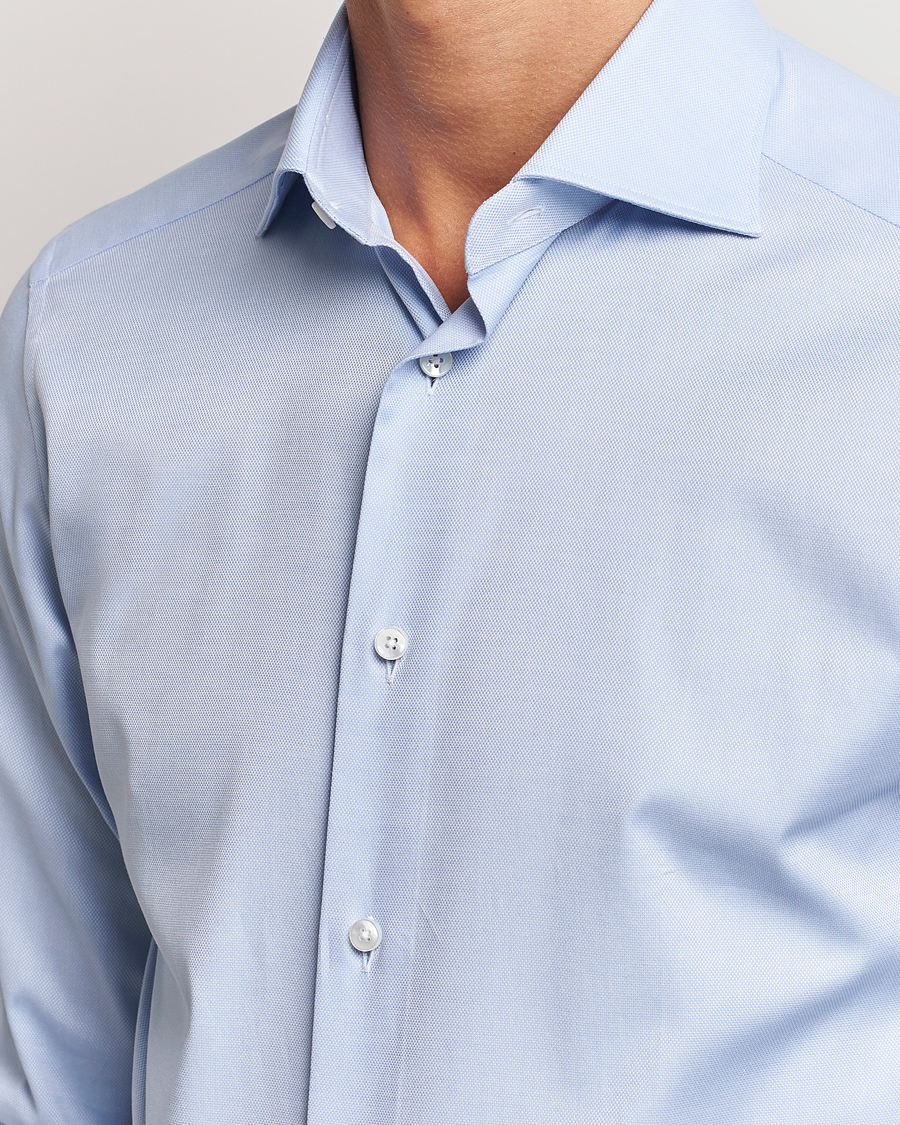 Mies | Kauluspaidat | Zegna | Slim Fit Oxford Dress Shirt Light Blue