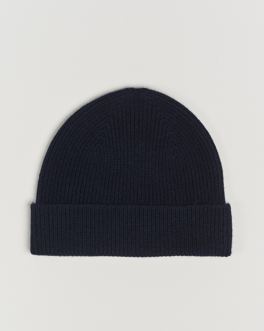 Mies | Zegna Cashmere Beanie Navy | Zegna | Cashmere Beanie Navy