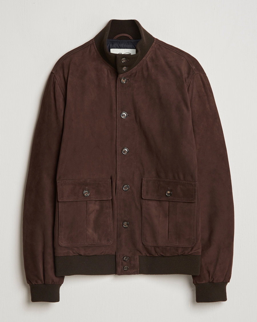 Mies | Takit | Valstar | Goose Down Valstarino Dark Brown Suede