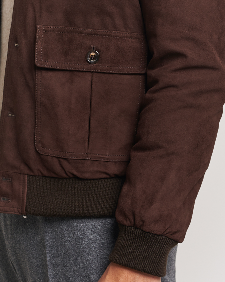 Mies | Takit | Valstar | Goose Down Valstarino Dark Brown Suede