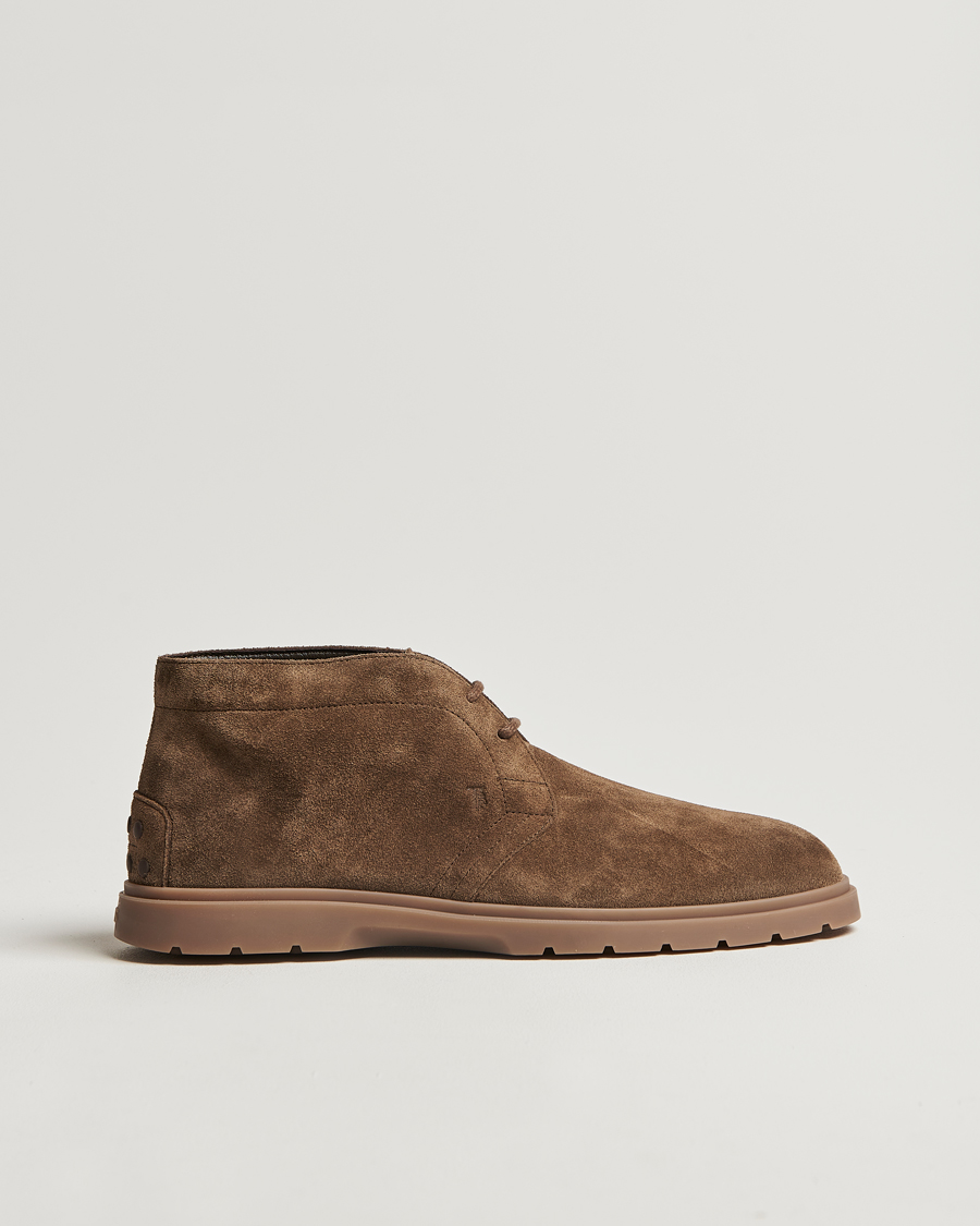 Mies | Tod's Polacco Chukka Boots Olive Suede | Tod's | Polacco Chukka Boots Olive Suede
