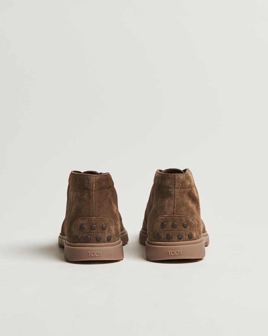Mies | Tod's Polacco Chukka Boots Olive Suede | Tod's | Polacco Chukka Boots Olive Suede