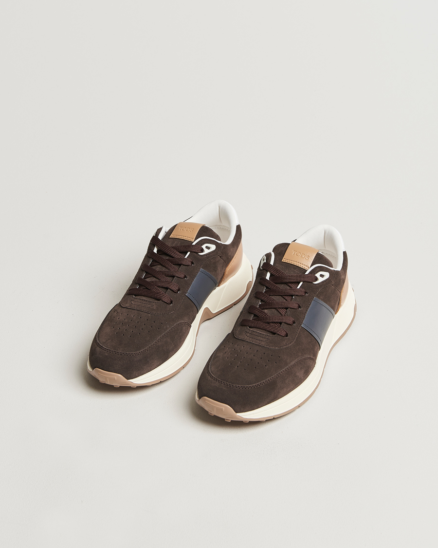 Mies | Tod's Luxury Running Sneakers Fango Suede | Tod's | Luxury Running Sneakers Fango Suede