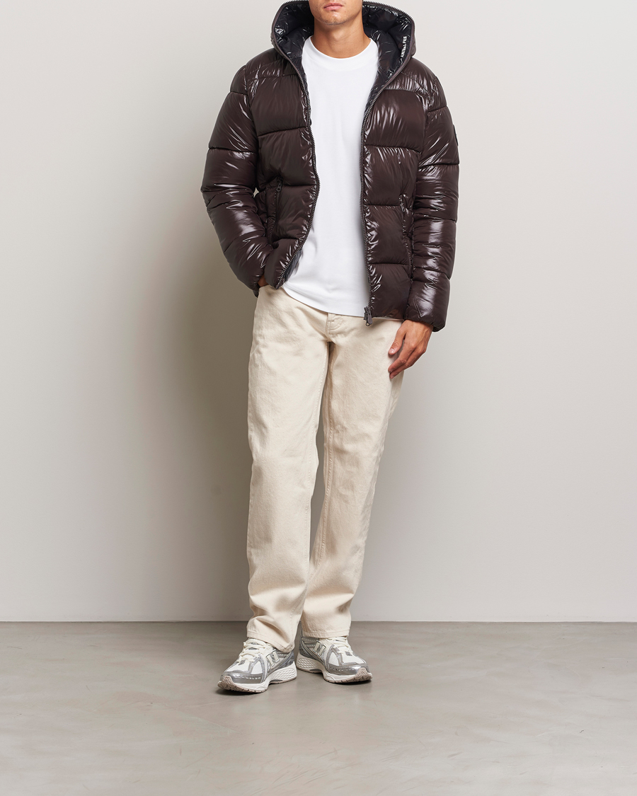 Mies | Takit | Save The Duck | Edgard Padded Puffer Brown Black