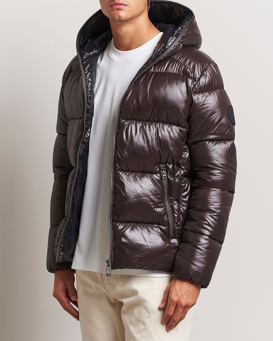Mies | Takit | Save The Duck | Edgard Padded Puffer Brown Black