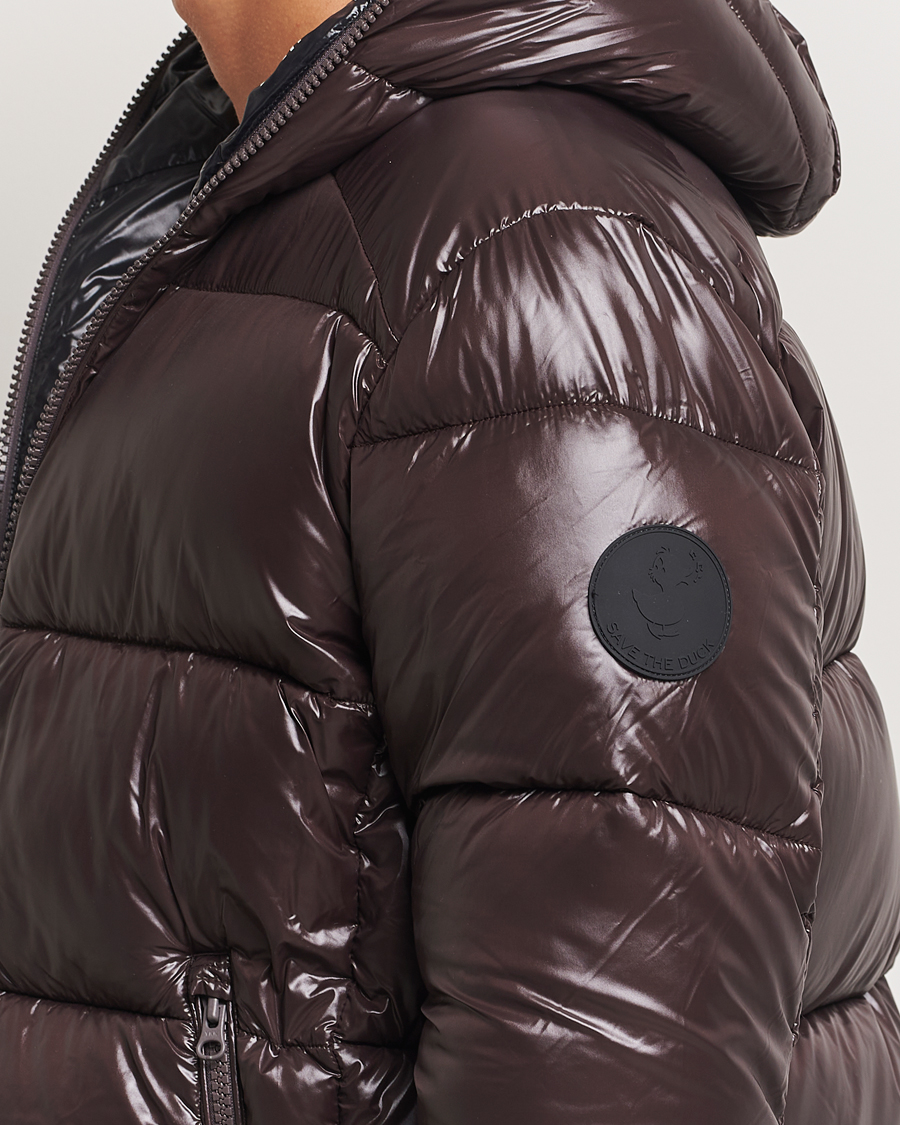 Mies | Takit | Save The Duck | Edgard Padded Puffer Brown Black