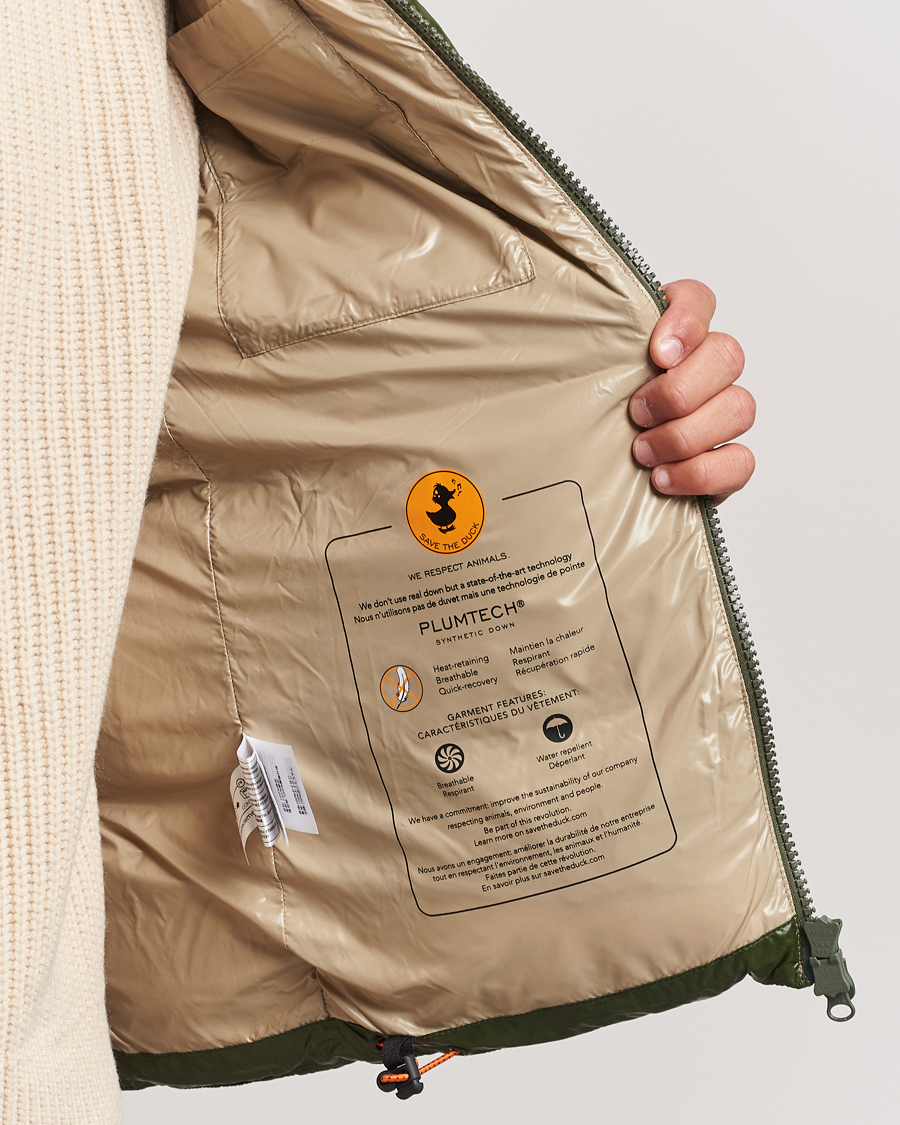 Mies | Takit | Save The Duck | Edgard Padded Puffer Pine Green