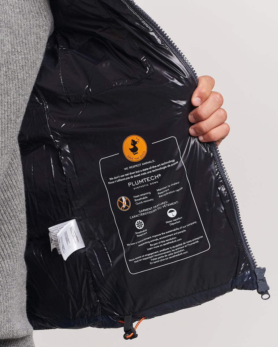 Mies | Takit | Save The Duck | Edgard Padded Puffer Blue Black