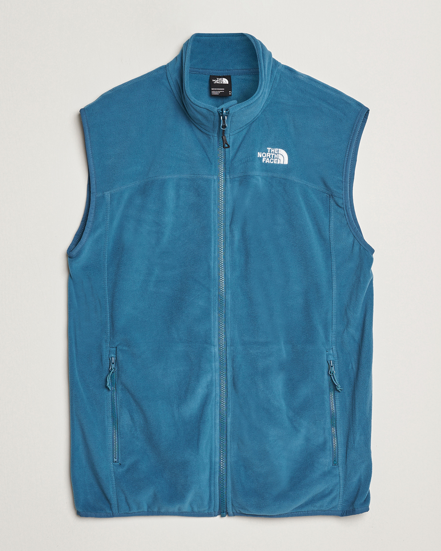 Mies | Ulkoliivit | The North Face | 100 Glacier Fleece Vest Midnight Petrol