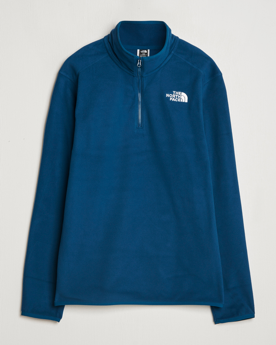 Mies | Puserot | The North Face | 100 Glacier Fleece 1/4 Zip Midnight Petrol