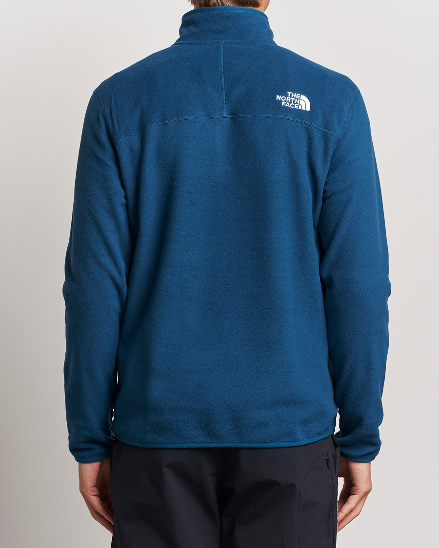Mies | Puserot | The North Face | 100 Glacier Fleece 1/4 Zip Midnight Petrol