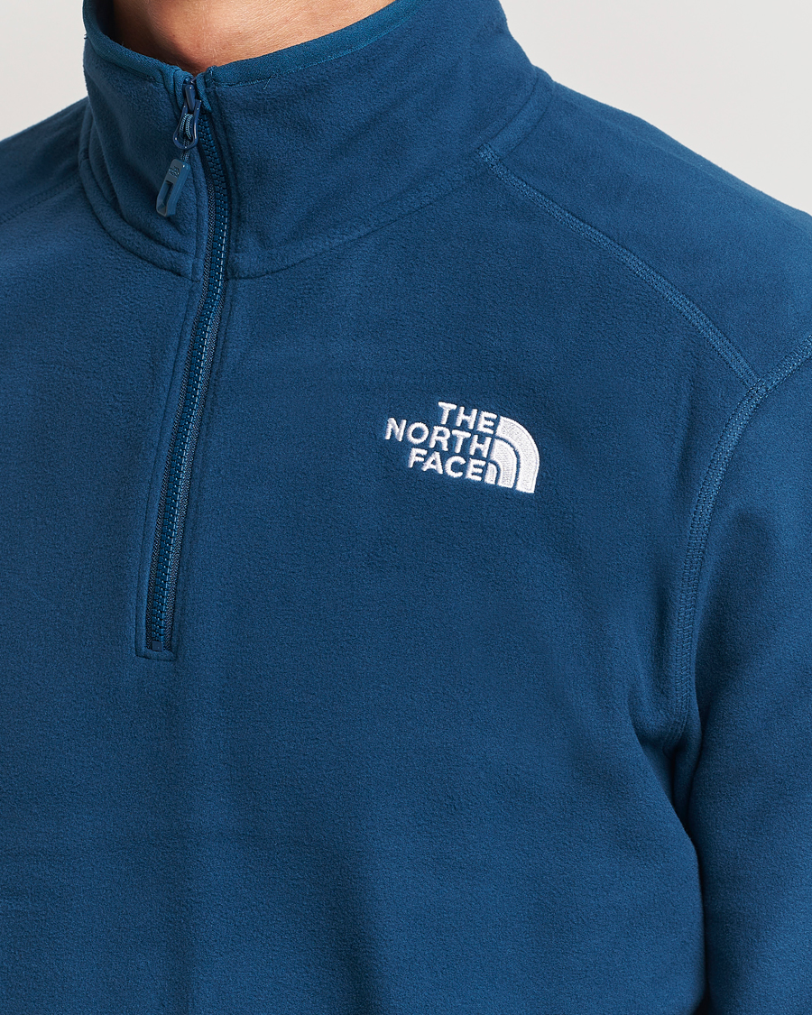 Mies | Puserot | The North Face | 100 Glacier Fleece 1/4 Zip Midnight Petrol
