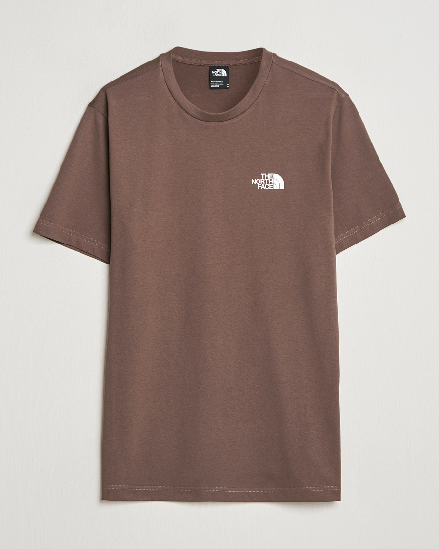 Mies | T-paidat | The North Face | Simple Dome Tee Dark Brown