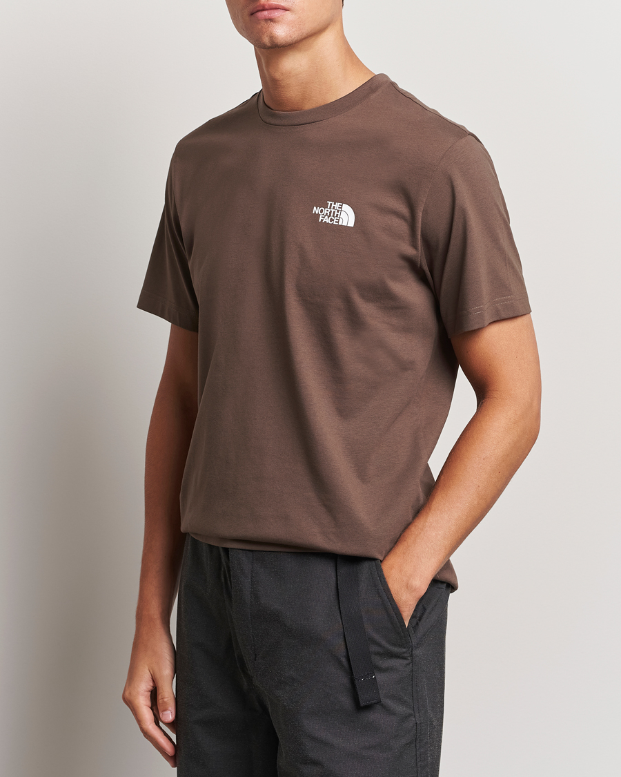 Mies | T-paidat | The North Face | Simple Dome Tee Dark Brown