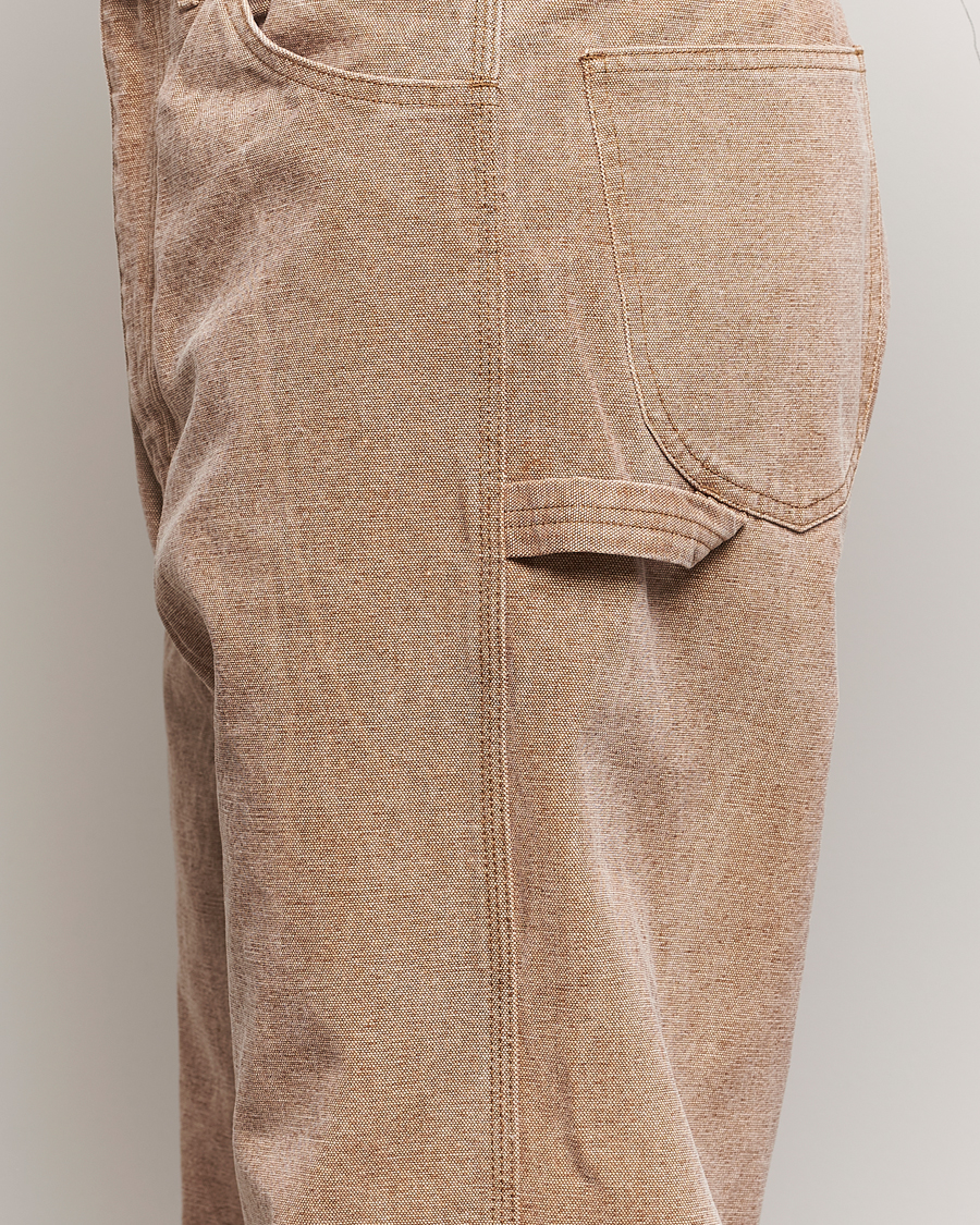 Mies | Housut | Auralee | Washed Canvas Pants Light Brown