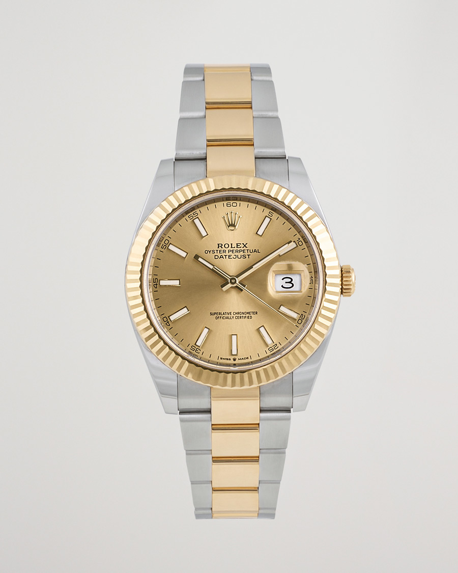 Mies | Rolex Pre-Owned Datejust 41 126333 Silver | Rolex Pre-Owned | Datejust 41 126333 Silver