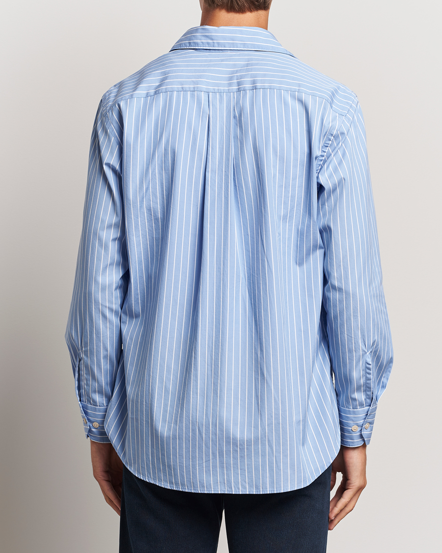 Mies | Kauluspaidat | Sunflower | Base Shirt Light Blue Stripe