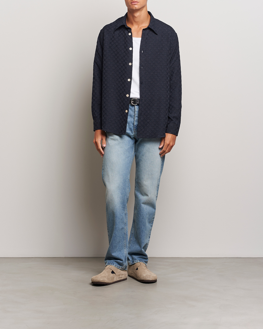 Mies | Kauluspaidat | Sunflower | Studio Shirt Navy