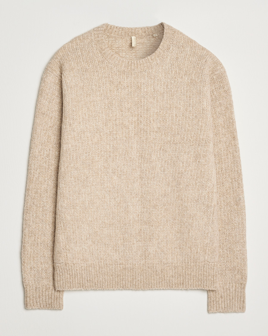 Mies | Puserot | Sunflower | Yak Sweater Beige