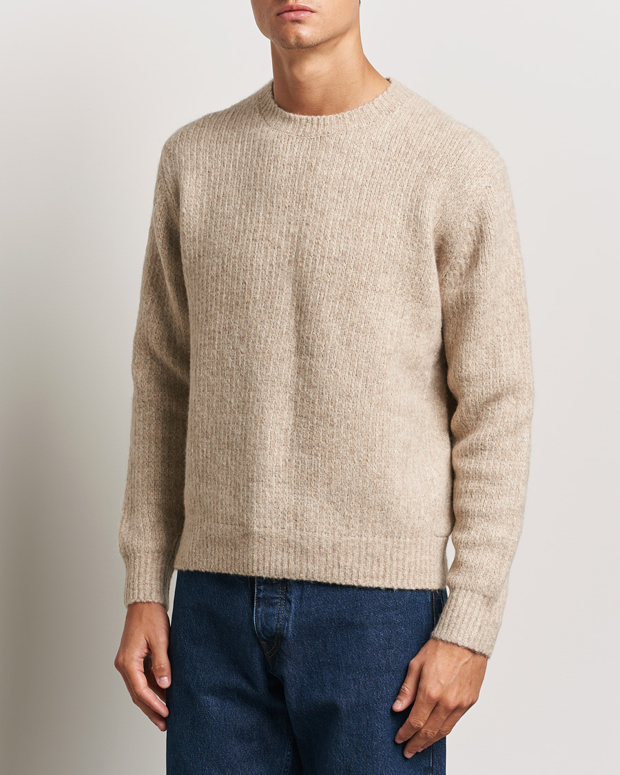 Mies | Puserot | Sunflower | Yak Sweater Beige