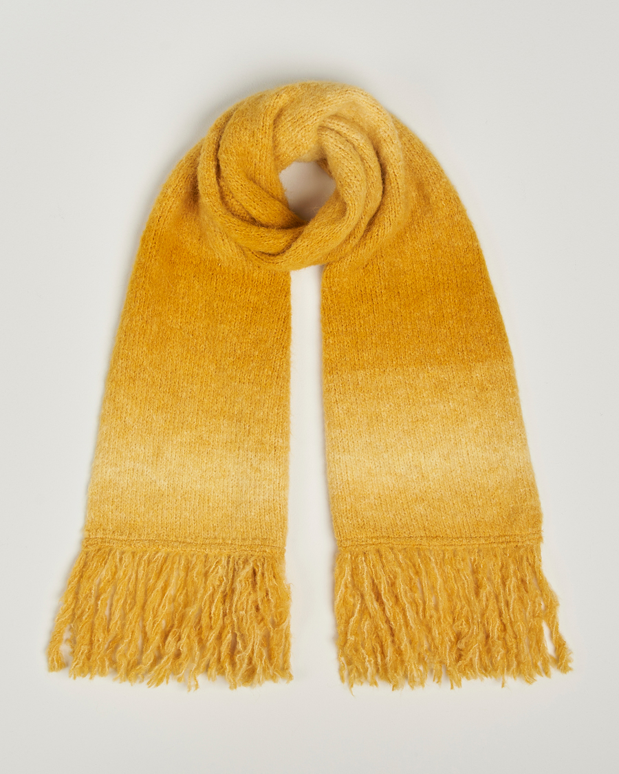Mies | Sunflower Ombre Wool Scarf Yellow | Sunflower | Ombre Wool Scarf Yellow