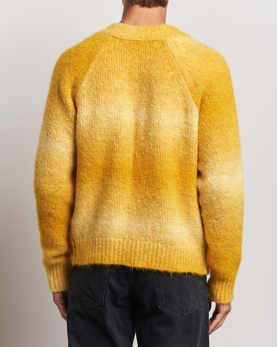 Mies | Puserot | Sunflower | Ombre Zip Cardigan Yellow