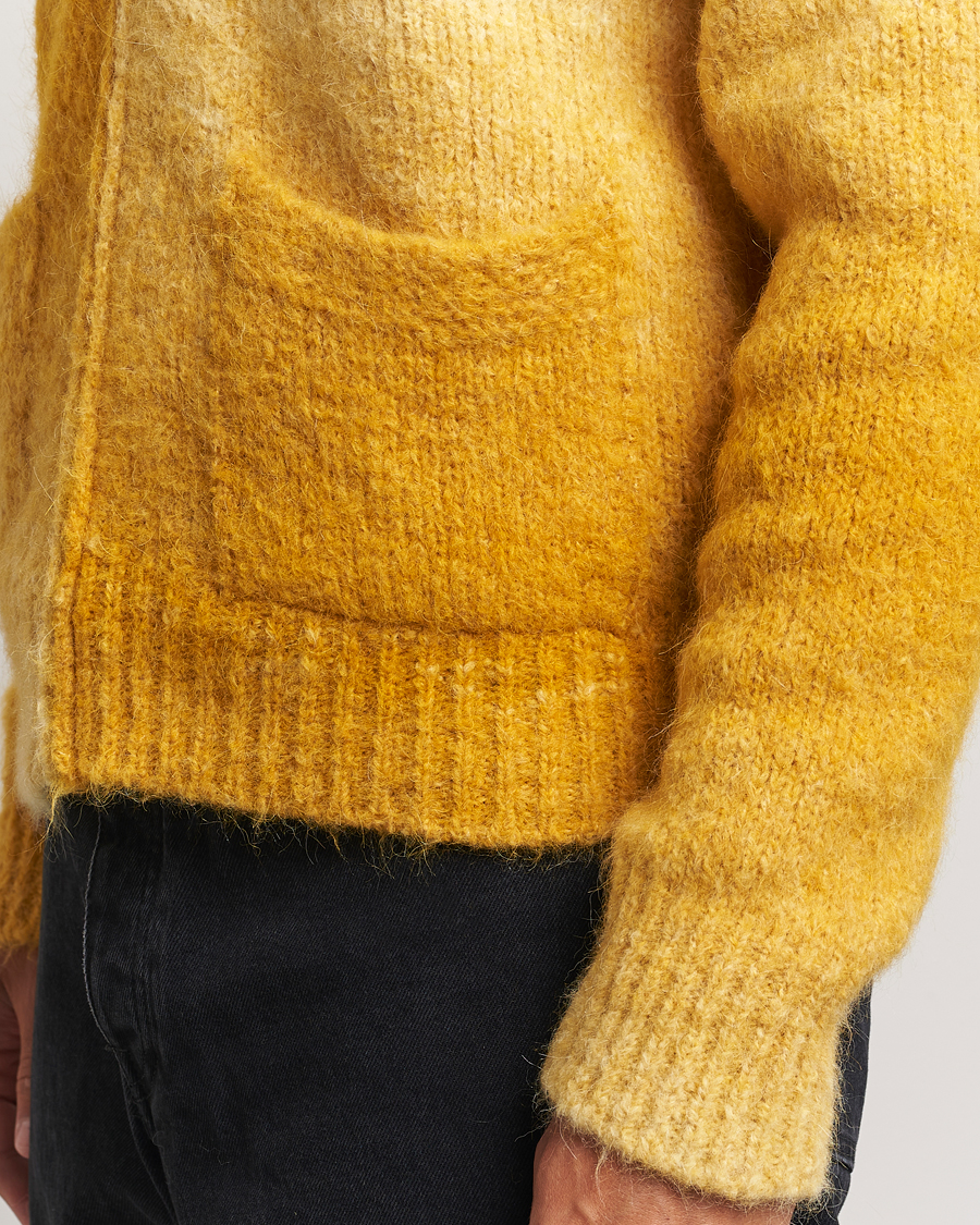 Mies | Puserot | Sunflower | Ombre Zip Cardigan Yellow