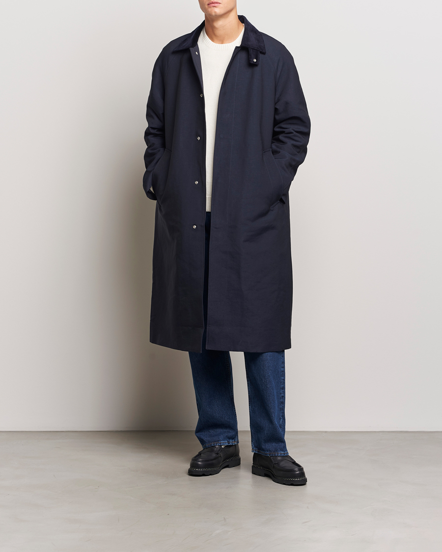 Mies | Takit | Sunflower | Raglan Coat Navy