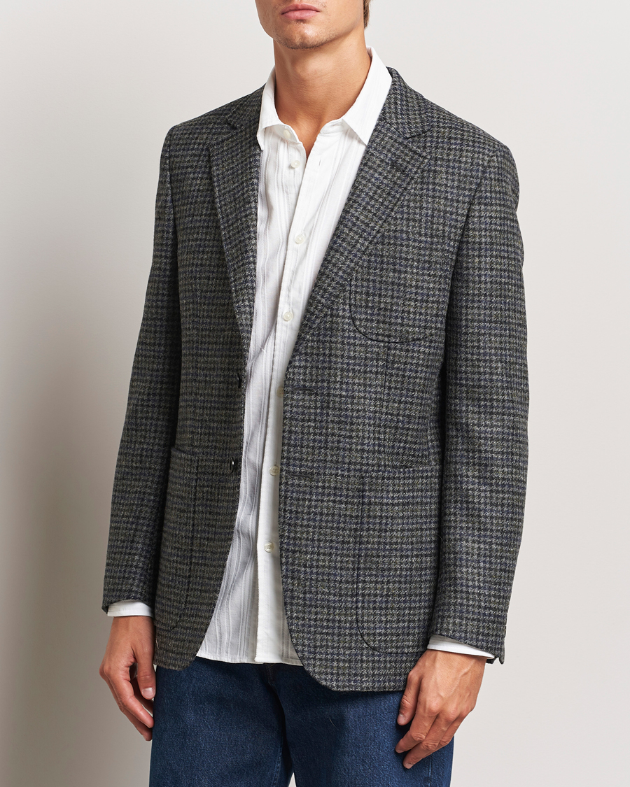 Mies | Pikkutakit | Sunflower | Tweed Blazer Grey Check