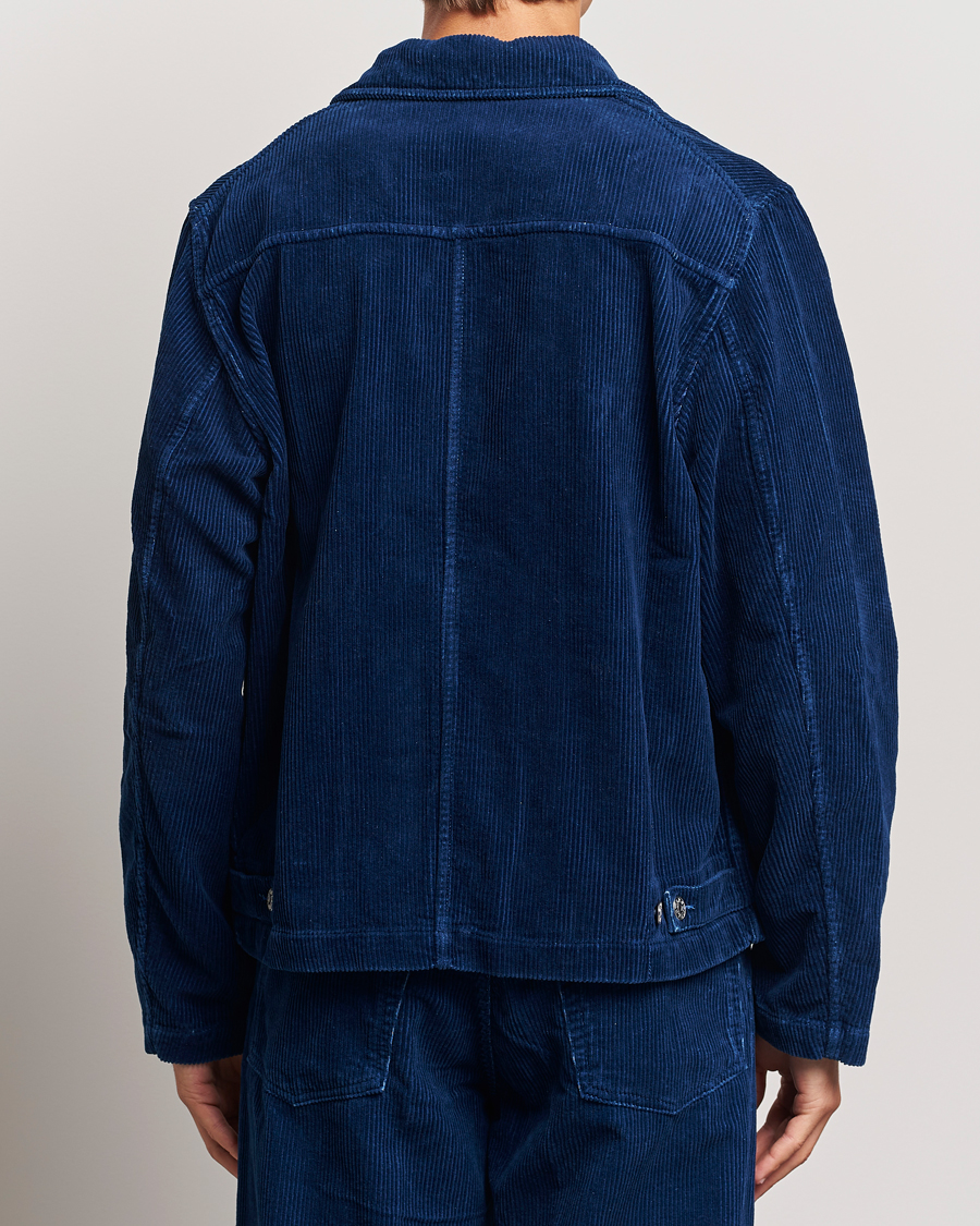 Mies | Takit | Sunflower | Corduroy Worker Jacket Indigo