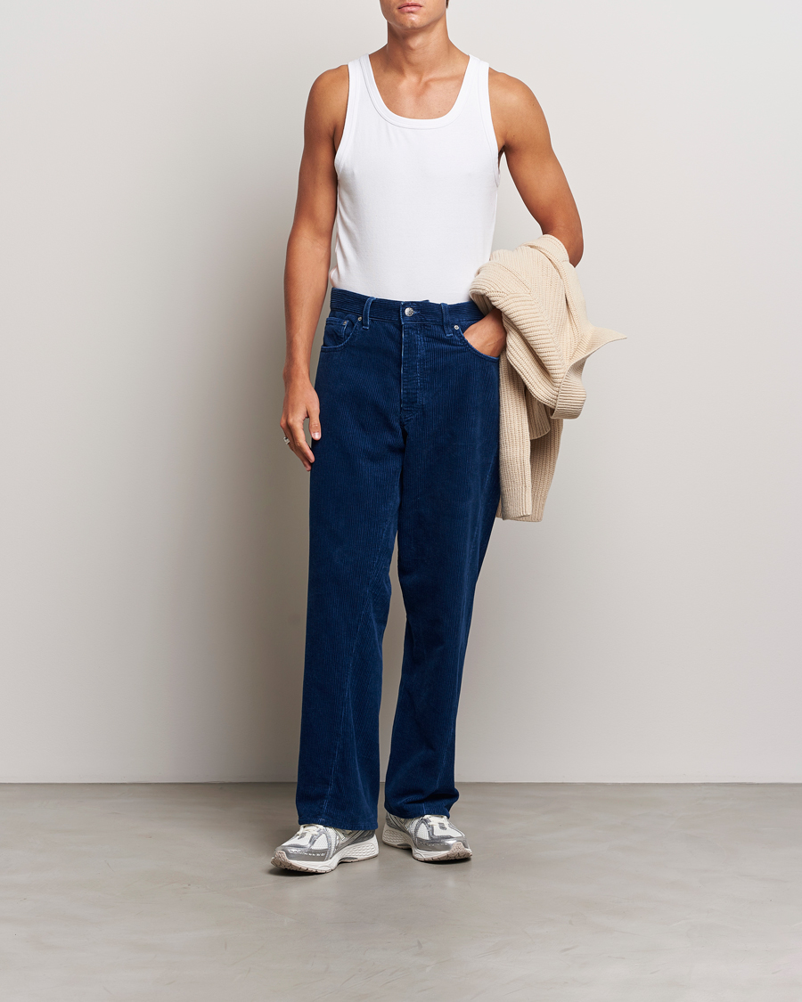 Mies | Housut | Sunflower | Wide Twist Corduroy Pants Indigo