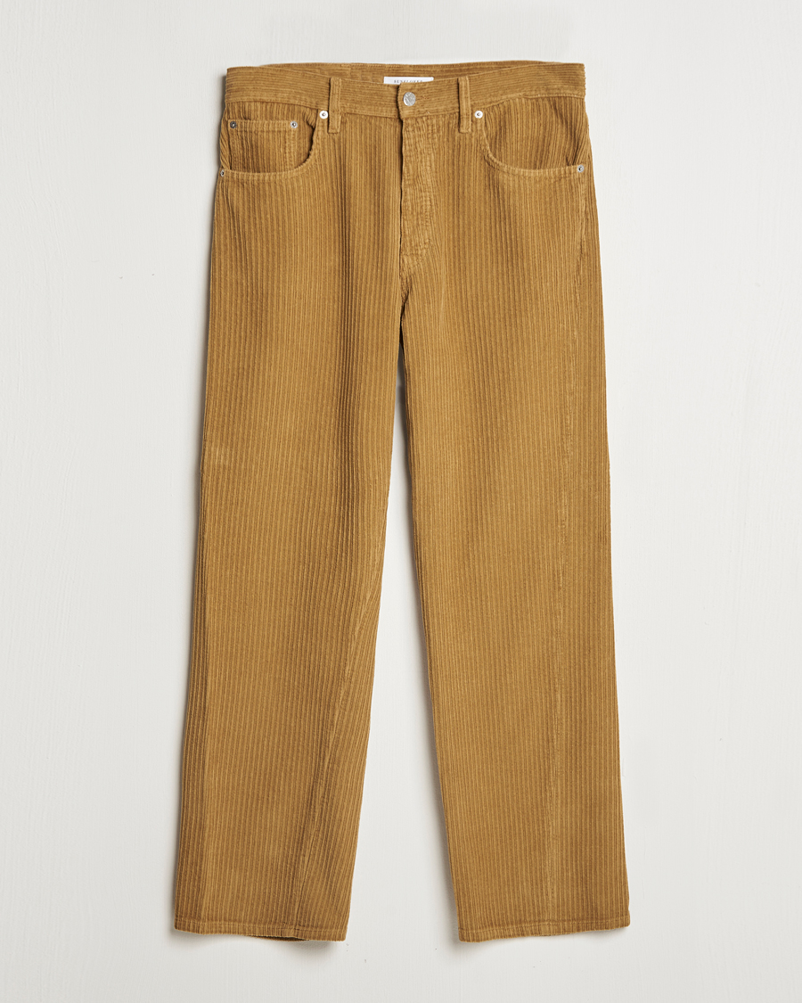 Mies | Housut | Sunflower | Wide Twist Corduroy Pants Ochre