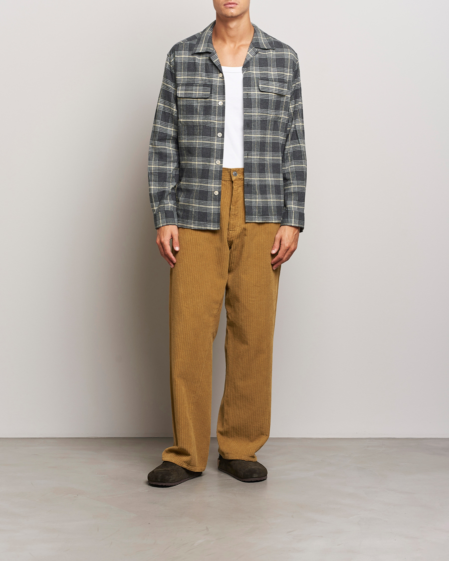 Mies | Housut | Sunflower | Wide Twist Corduroy Pants Ochre