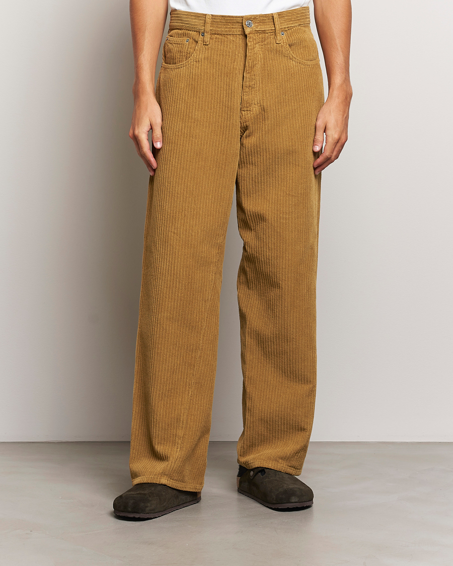 Mies | Housut | Sunflower | Wide Twist Corduroy Pants Ochre