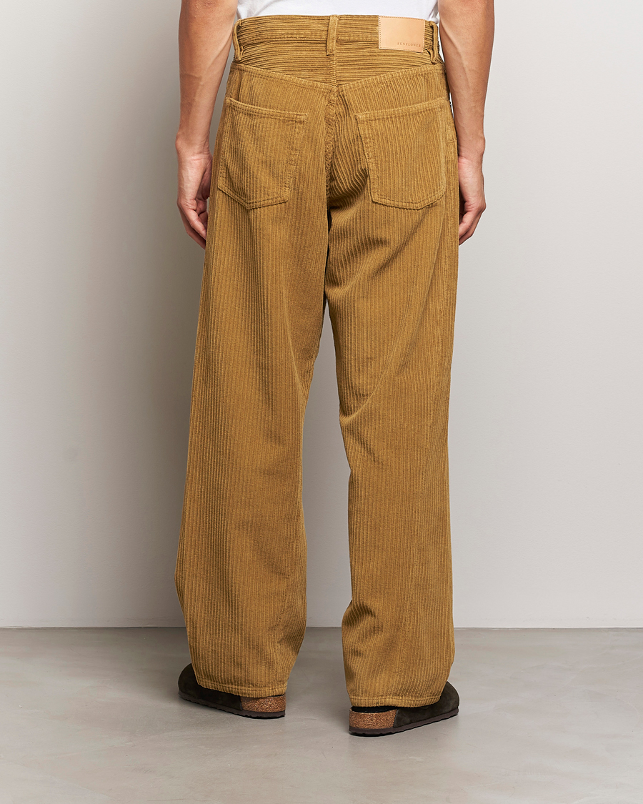 Mies | Housut | Sunflower | Wide Twist Corduroy Pants Ochre