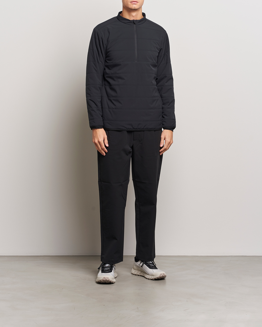 Mies | Puserot | Snow Peak | Flexible Insulated Half Zip Black
