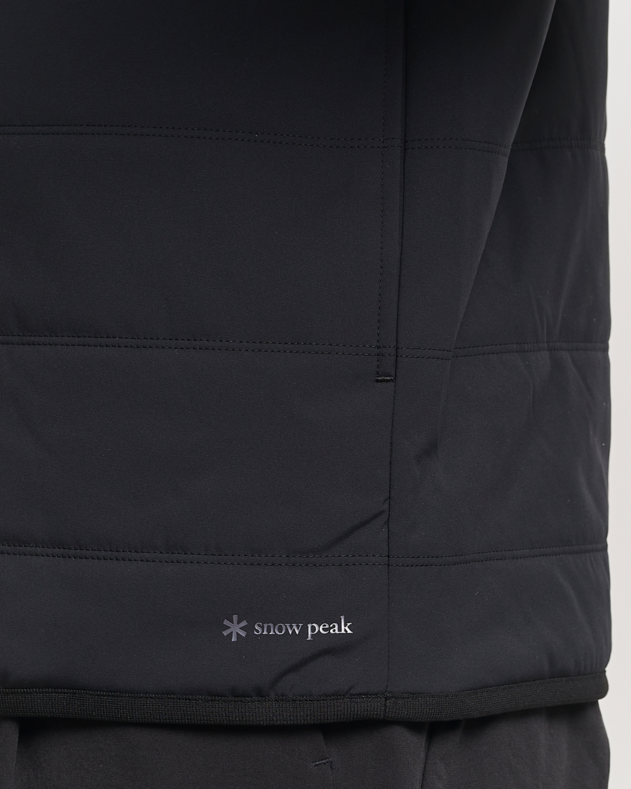 Mies | Puserot | Snow Peak | Flexible Insulated Half Zip Black