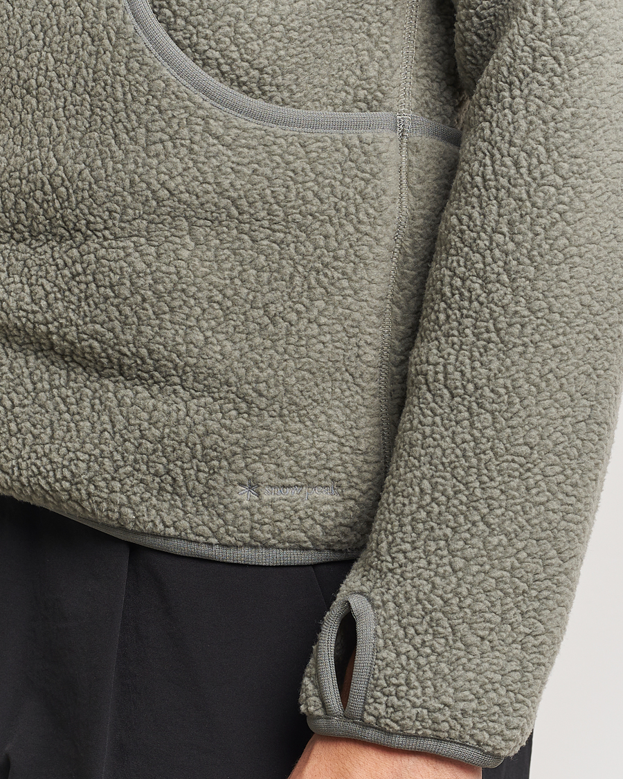 Mies | Puserot | Snow Peak | Thermal Boa Fleece Jacket Grey