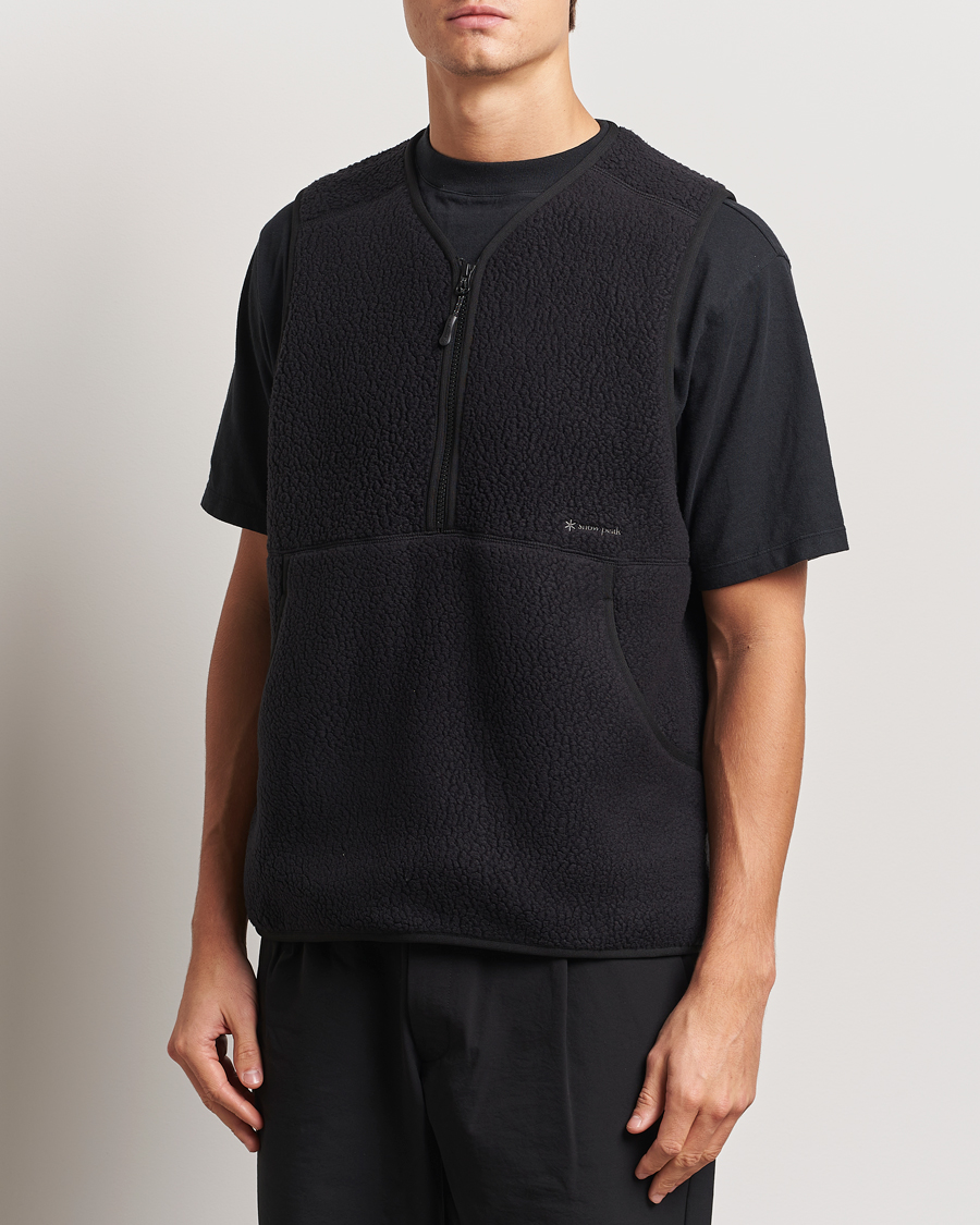 Mies | Ulkoliivit | Snow Peak | Thermal Boa Fleece Vest Black