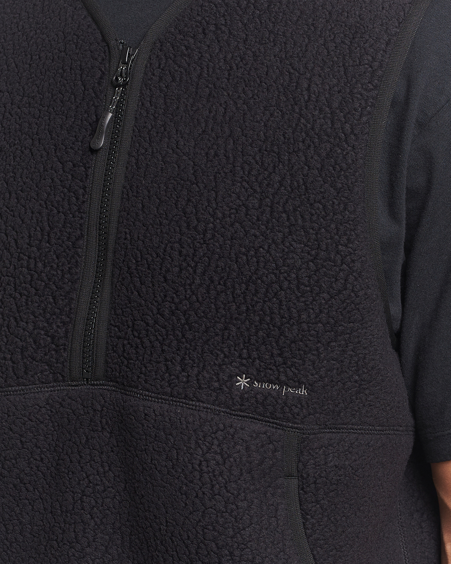 Mies | Ulkoliivit | Snow Peak | Thermal Boa Fleece Vest Black