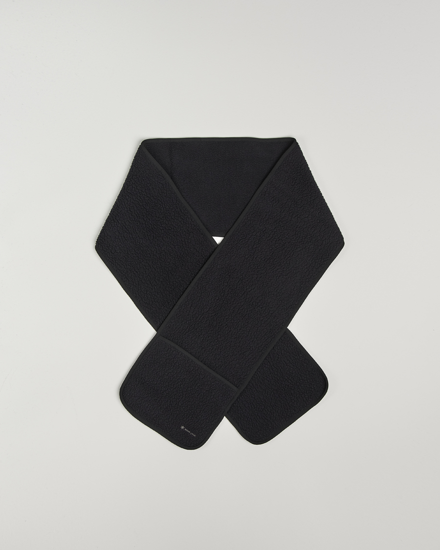 Mies | Snow Peak Thermal Boa Fleece Scarf Black | Snow Peak | Thermal Boa Fleece Scarf Black