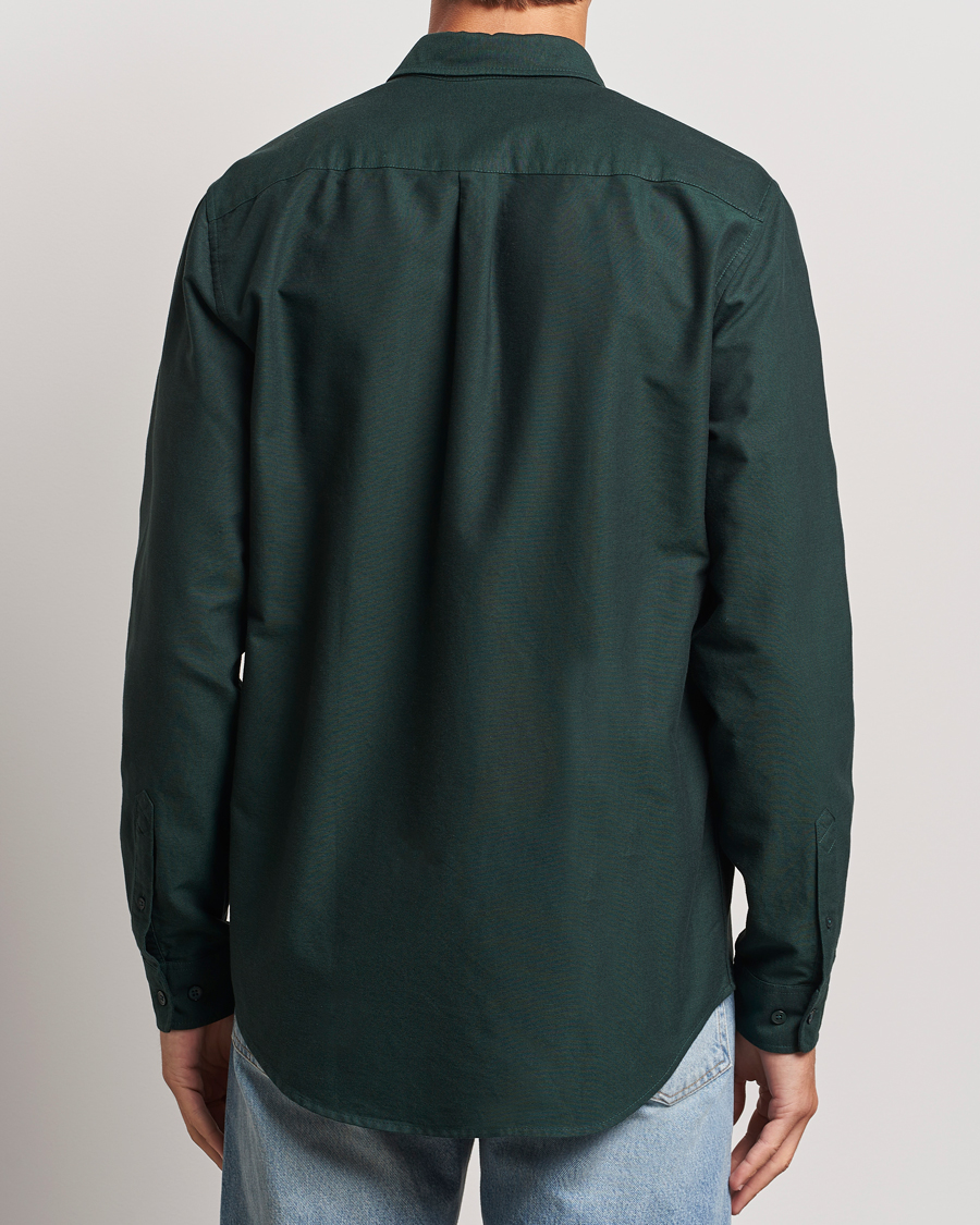 Mies | Kauluspaidat | Samsøe Samsøe | Saliam Oxford Shirt Darkest Spruce