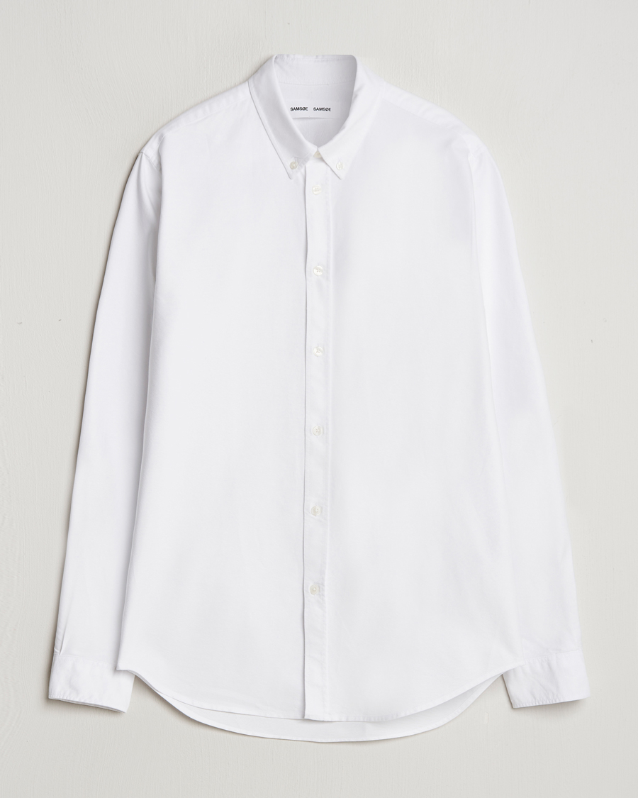Mies | Kauluspaidat | Samsøe Samsøe | Saliam Oxford Shirt White