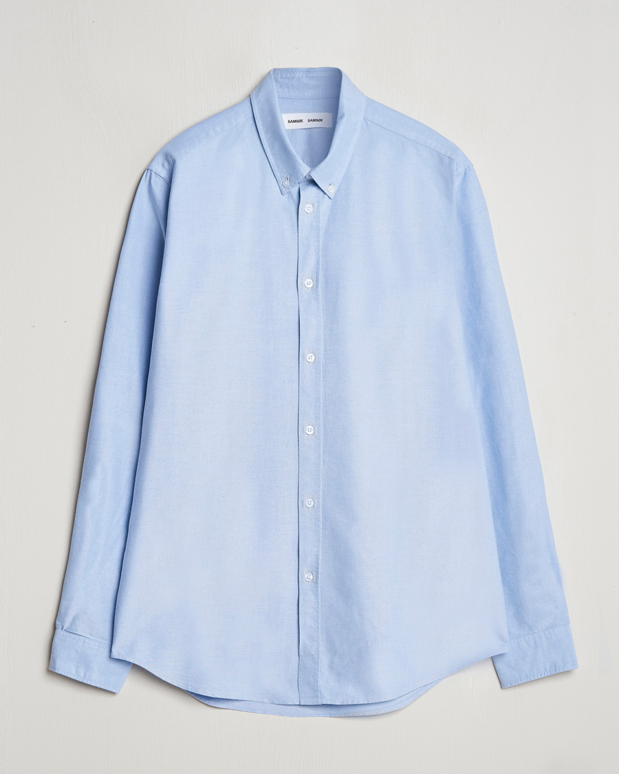 Mies | Kauluspaidat | Samsøe Samsøe | Saliam Oxford Shirt Oxford Blue