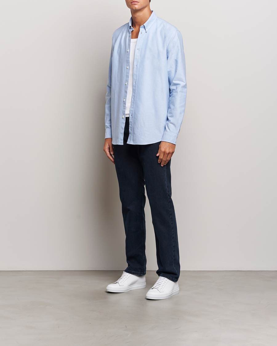 Mies | Kauluspaidat | Samsøe Samsøe | Saliam Oxford Shirt Oxford Blue