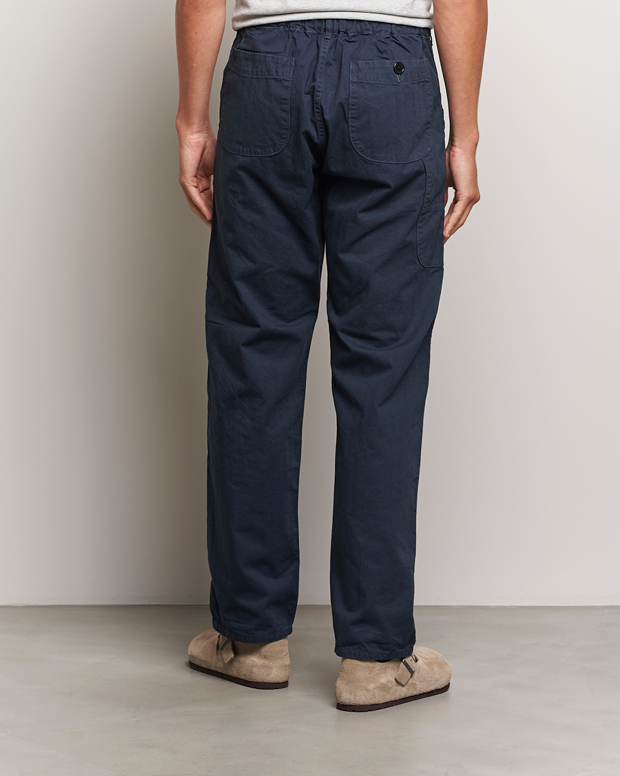 Mies | Housut | orSlow | French Work Pants Navy