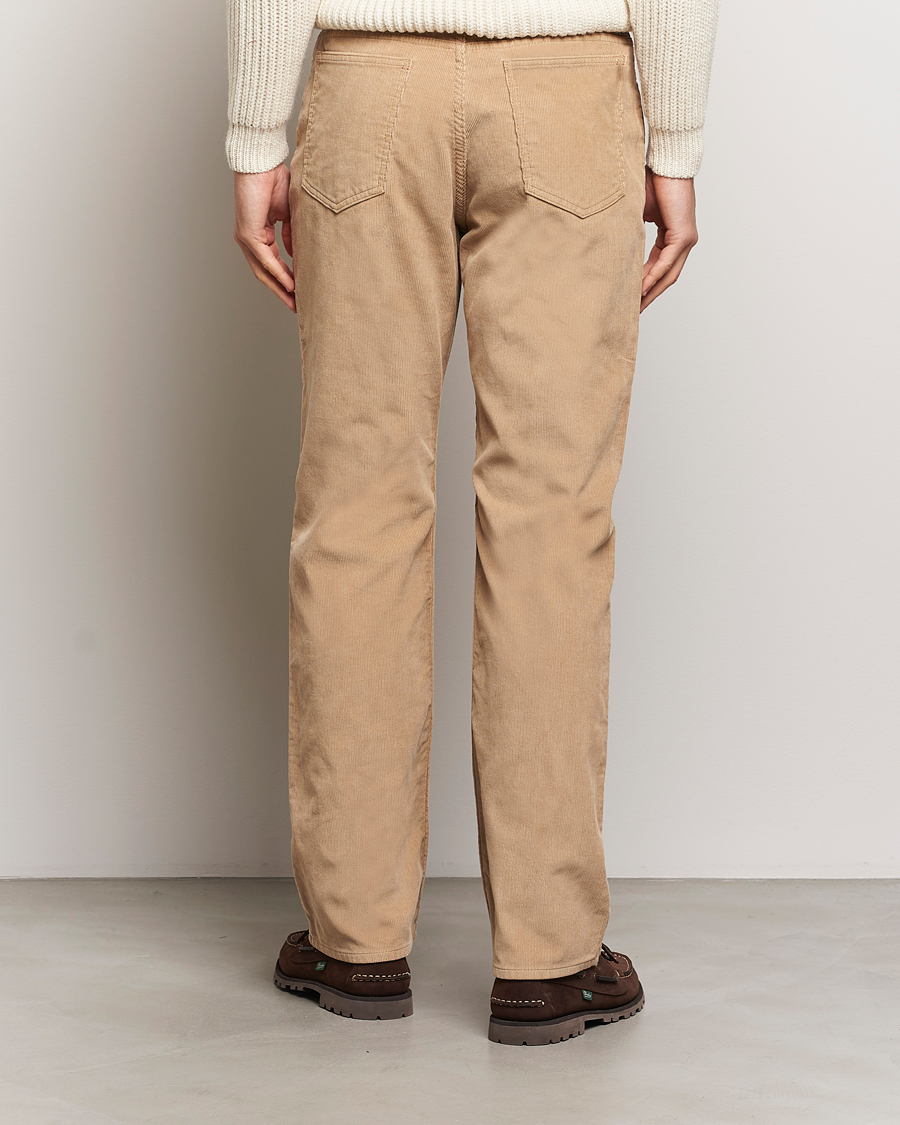 Mies | Housut | orSlow | Shoe Cut Corduroy Pants Beige