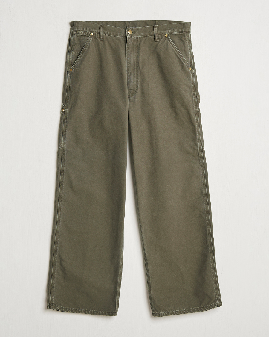 Mies | Housut | orSlow | Dad Fit Painter Pants Army Green